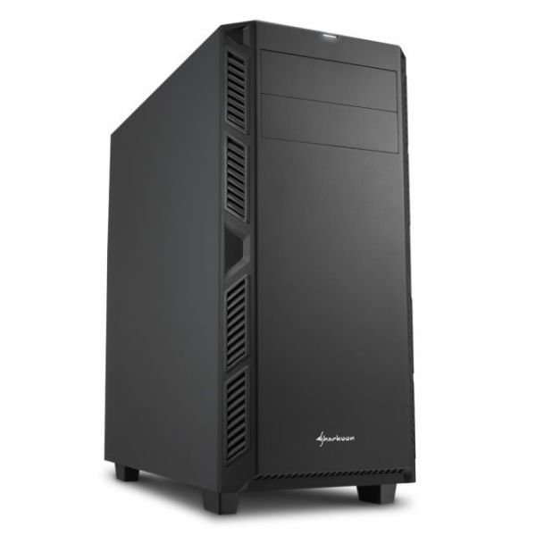 AI7000SILENT-BLACK Penceresiz Powersız 3xFanlı ATX Siyah Kasa