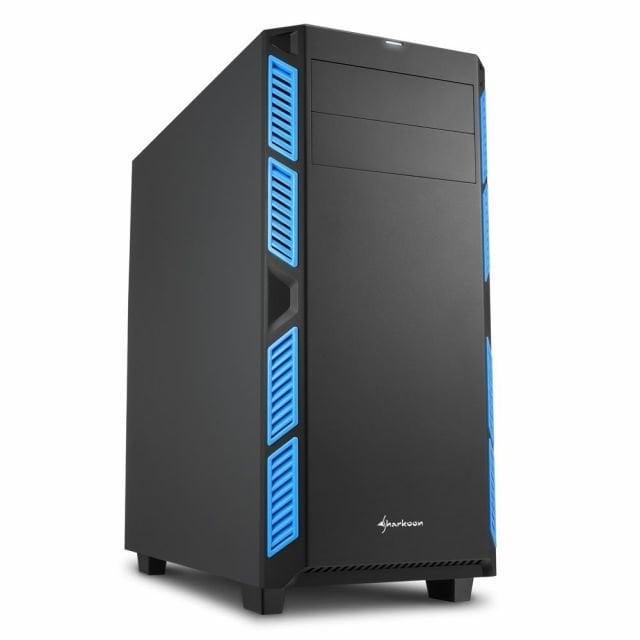 AI7000SILENT-BLUE Penceresiz Powersız 3xFanlı ATX Kasa