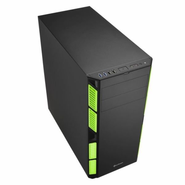 AI7000SILENT-GREEN Penceresiz Powersız 3xFanlı ATX Kasa