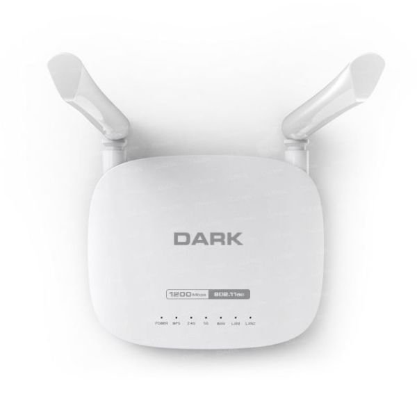 DK-NT-WRT1210AC RangeMAX 1200Mbit 802.11ac Çift Bant Kablosuz, 2x Antenli, 2Port Etherne