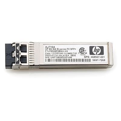 AJ716B HP 8GB SHORTWAVE B-SERIES FC SFP+ 1 PACK