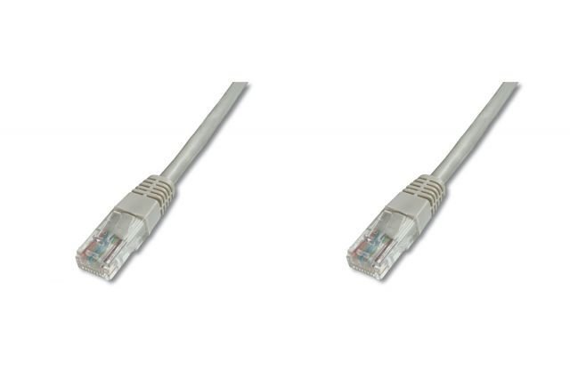 AK_1512-010 CAT5E 1M UTP Gri Patch Network Kablosu