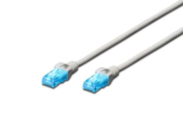 AK-1512_050 CAT5E 5M UTP Gri Patch Network Kablosu