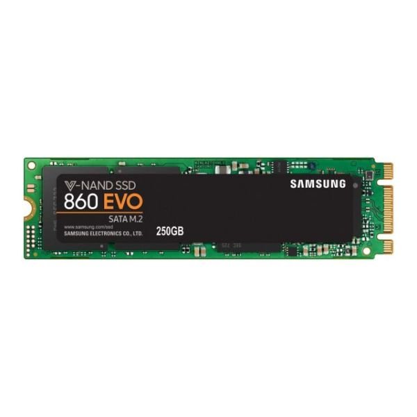 MZ-N6E250BW 250GB 860 Evo Sata m.2 550/500 Flash SSD