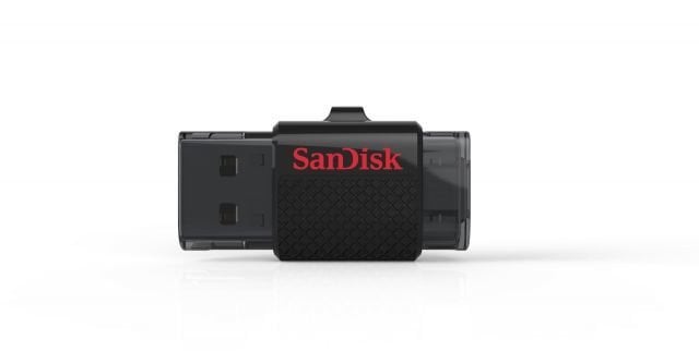 SDDD2-016G-G46 16GB Ultra Android Dual USB3.0 Siyah USB Bellek