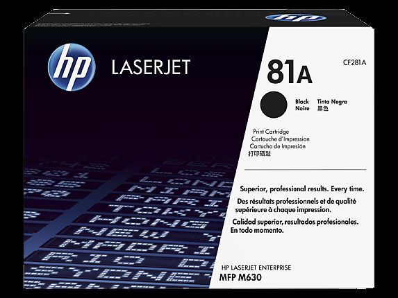 CF281A No 81A Siyah 10500 Sayfa Lazer Toner