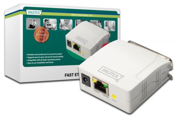 DN-13001-W 1 Port Paralel ( LPT) Print Server