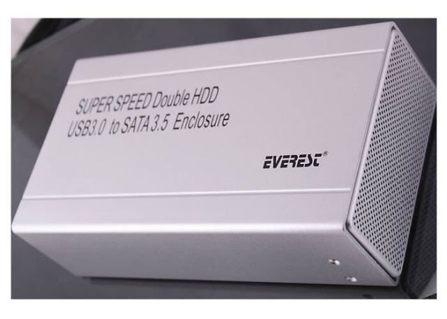 HDX-U352 3,5'' USB 3.0 2XSATA BAĞLANTILI YÜKSEK VERİ HIZLI HARİCİ KUTU