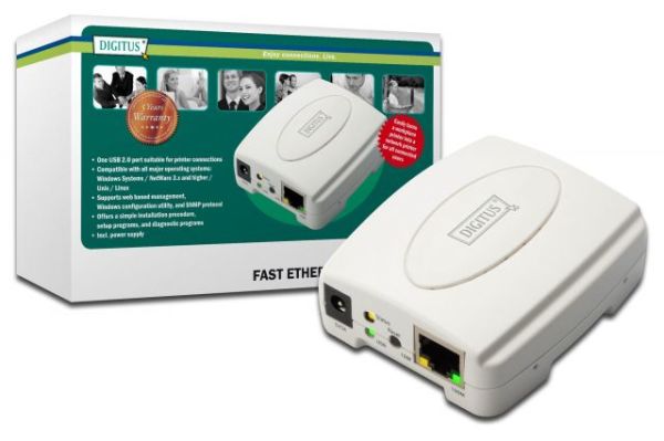 DN-13003-W 1 Port USB Print Server