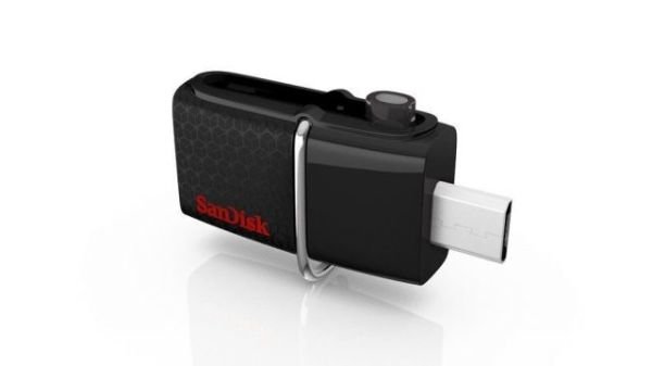 SDDD2-128G-GAM46 128GB Ultra Android Dual Drive USB3.0 Siyah USB Bellek