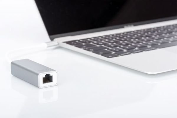 DN-3024 USB Tip C (USB 3.0) Gigabit Ethernet Adaptörü, 1 x 10/100/1000 port