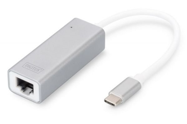 DN-3024 USB Tip C (USB 3.0) Gigabit Ethernet Adaptörü, 1 x 10/100/1000 port