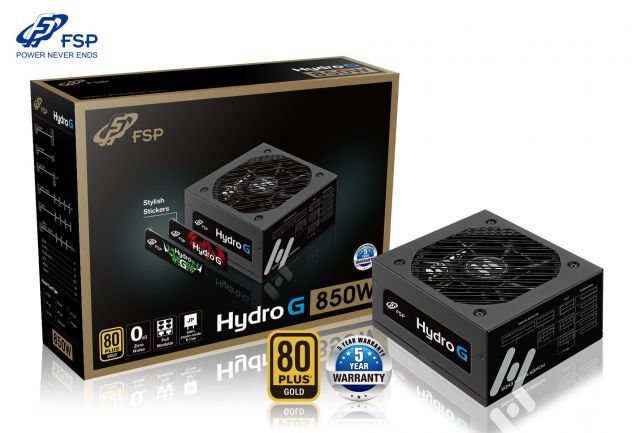 HG850 FSP HYDRO G Serisi 80Plus Gold 850 Watt Full Modüler PSU 5 Yıl Garanti