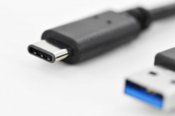 AK-300136-010-S USB Type-C connection cable, type C to A M/M, 1.0m, 3A, 5GB, 3.0 Version