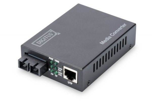 DN-82020-1 Media/Rate Converter, 10/100TX - 100FX (Multimode 2 km, SC)