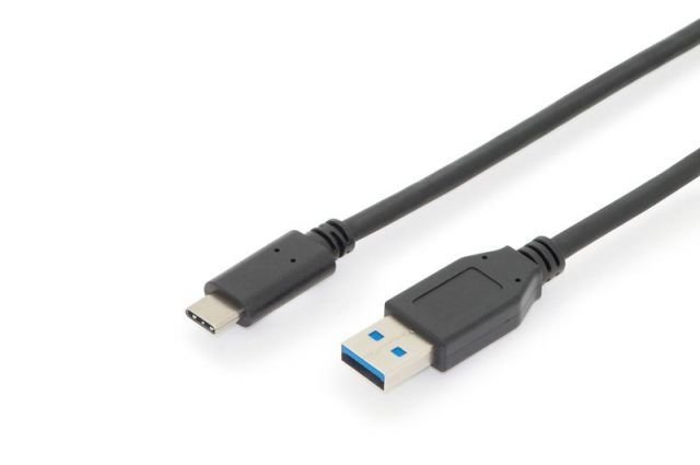 AK-300146-010-S USB Type-C con cable, type C to A M/M, 1.0m, full featured,Gen2,A, 10GB