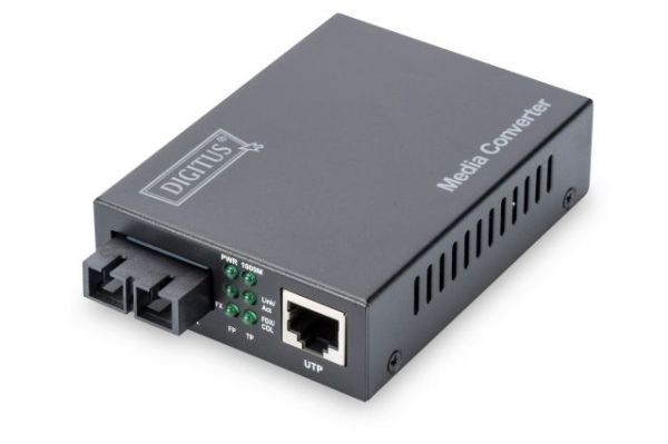 DN-82121-1 Media/Rate Converter, 10/100/1000Base-T - 1000Base-LX (Singlemode 10 km,