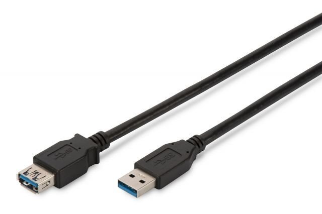 AK-300203-030-S 3M AWG28 USB 3.0 USB A Erkek-USB A Dişi Uzatma Kablosu