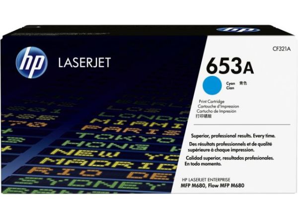CF321A No 653A Mavi 16500 Sayfa Lazer Toner
