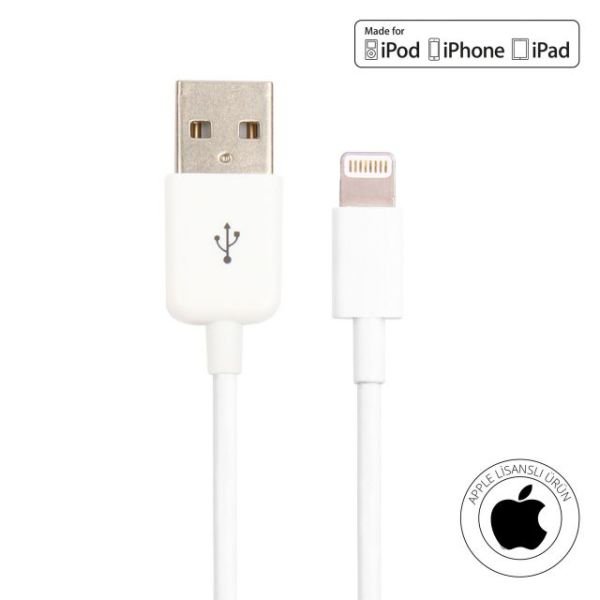 SDE-5100 USB, Apple, Data ve Şarj Kablosu
