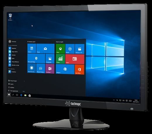 TPL19VS2 18.5'' 1366x768  2ms, VGA, DVI  Speaker,  Vesa Siyah Led Monitör