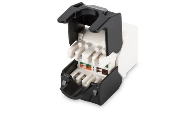 DN-93606 CAT6A Keystone Jack 500MHz Konnektör