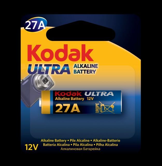 30414372-27A 27A 1 Paket Ultra Alkalin Kumanda Pili