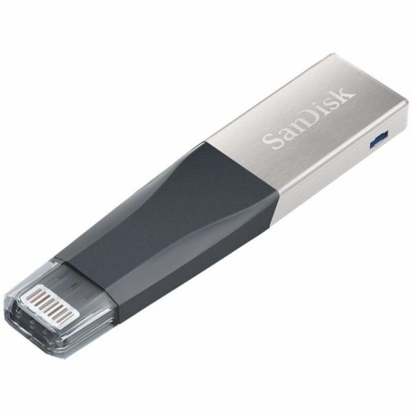 SDIX40N-032G-GN6NN 32GB IOS Mini Ixpand USB3.0 Siyah Metalik Gri USB Bellek
