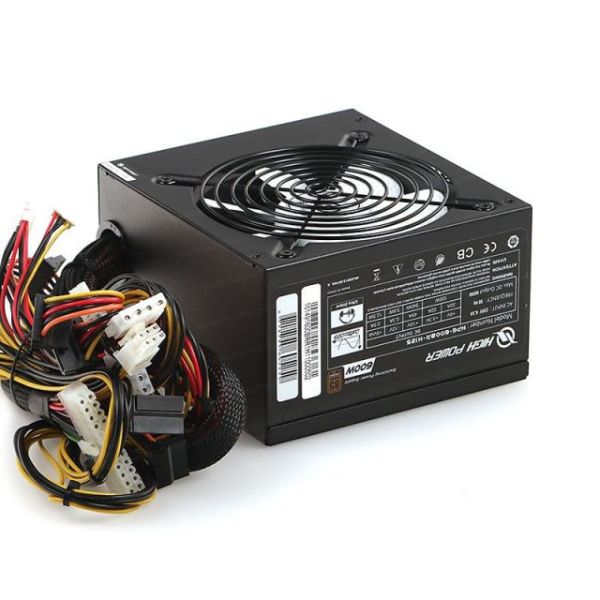 HPG-600BR-H12S 600W 85+ Bronze 45A Single Rail Aktif PFC Siyah ATX Güç Kaynağı