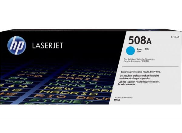 CF361A No 508A Mavi 5000 Sayfa Lazer Toner