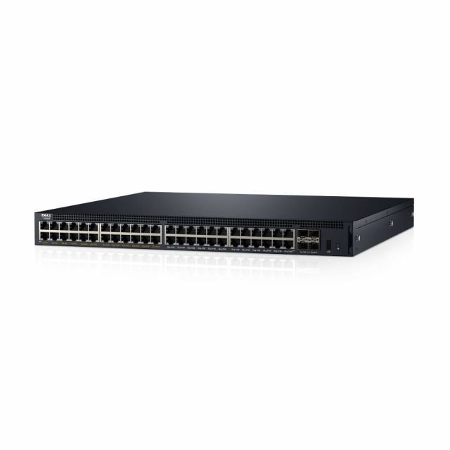 DNX1052P-3PNBD Dell Networking X1052P Smart Web Managed Switch, 48x 1GbE (24x PoE - up