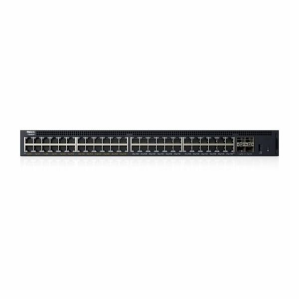 DNX1052P-3PNBD Dell Networking X1052P Smart Web Managed Switch, 48x 1GbE (24x PoE - up