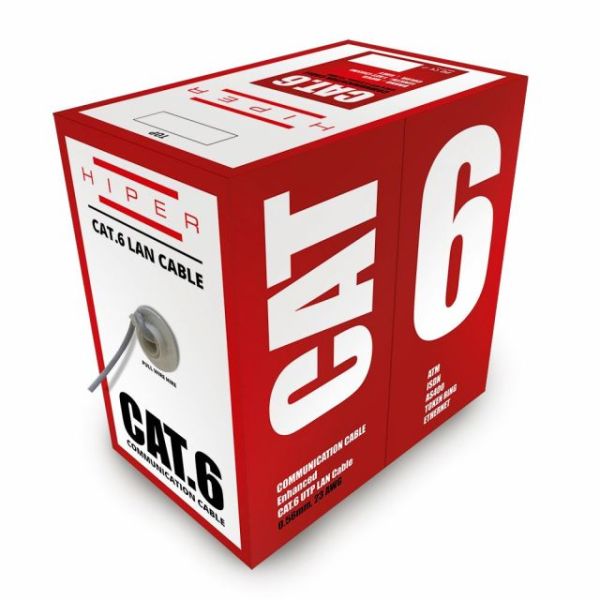 HPR-CAT6 305 Metre CAT6 24AWG Kablo Beyaz Renk