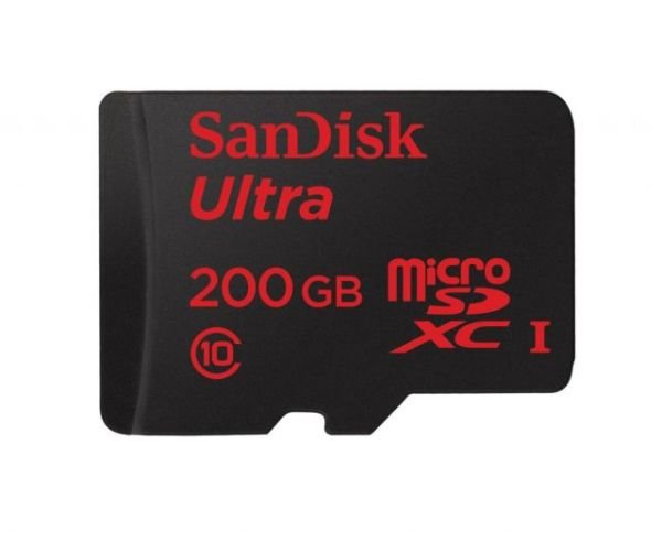 SDSDQUAN-200G-G4A 200 GB Ultra 90 MB Class 10 Micro SD