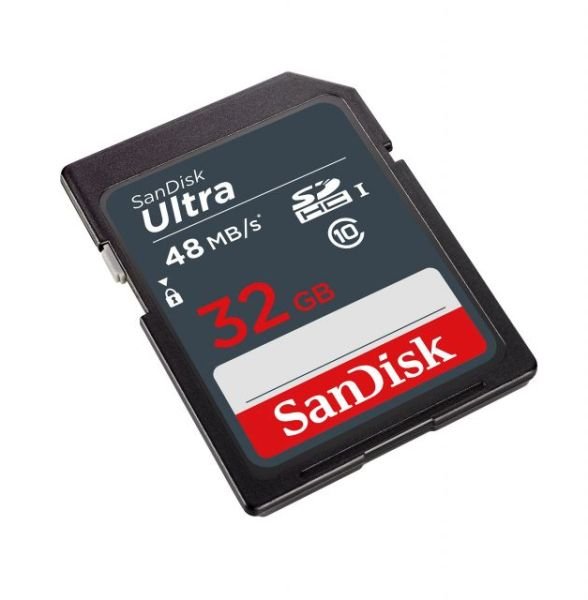 SDSDUNB-032G-GN3IN 32 GB Ultra SDHC 48 MB Class 10 UHS I SD-MMC Kart