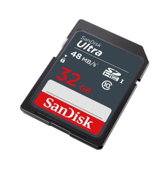 SDSDUNB-032G-GN3IN 32 GB Ultra SDHC 48 MB Class 10 UHS I SD-MMC Kart