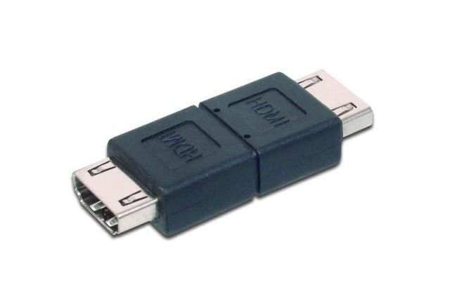 AK-330500-000-S HDMI adaptör, tip A F/F, Ultra HD 60p, bl