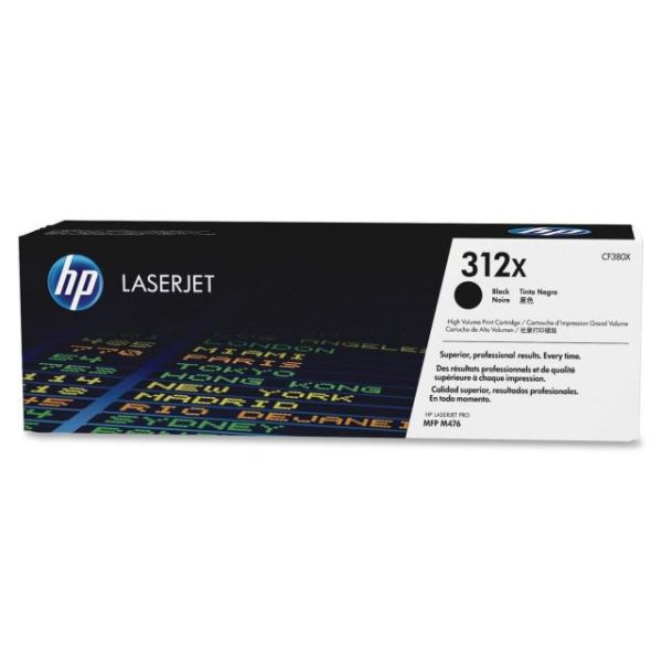CF380X No 312X Yüksek Kapasite Siyah 4400 Sayfa Lazer Toner