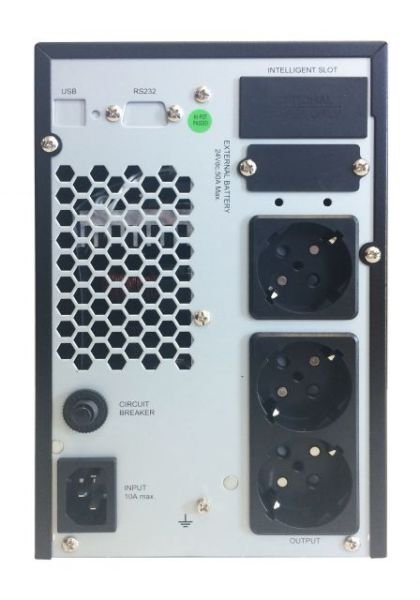 TSK5331 Online 1000VA 1F/1F 3-10 Dk 2x7A Akülü LED UPS