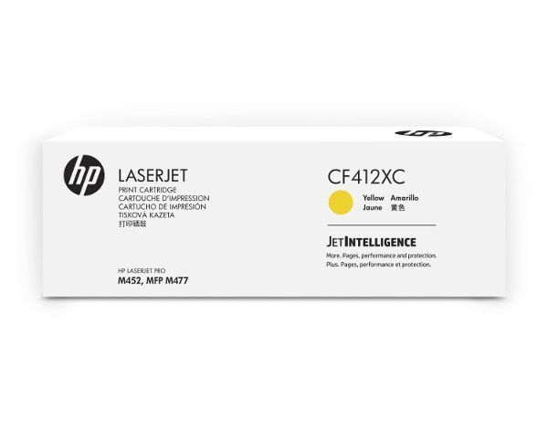 CF412XC No 410X Sarı Sözleşmeli Lazer Toner