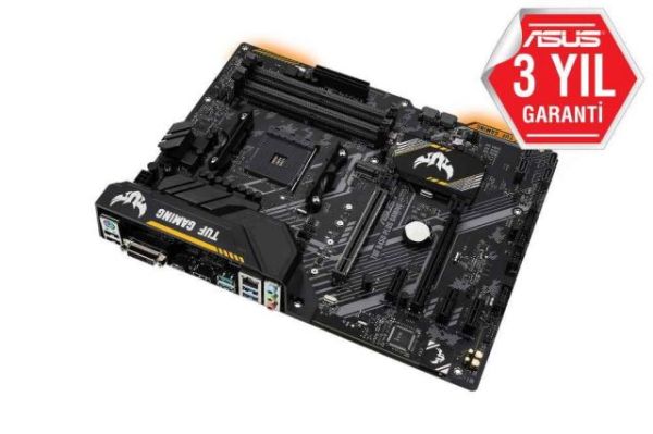 TUF-B450-PLUS-GAMI AMD B450 AM4 DDR4 3200MHz HDMI/DVI M2 USB3.1 AURA RGB Anakart