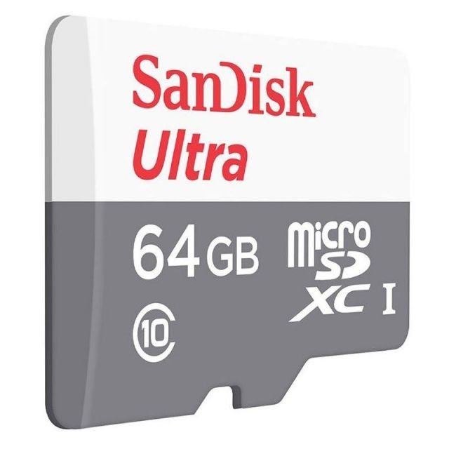 SDSQUNS-064G-GN3MN 64 GB Ultra MSD 80 MB Class 10 UHS I SD-MMC Kart