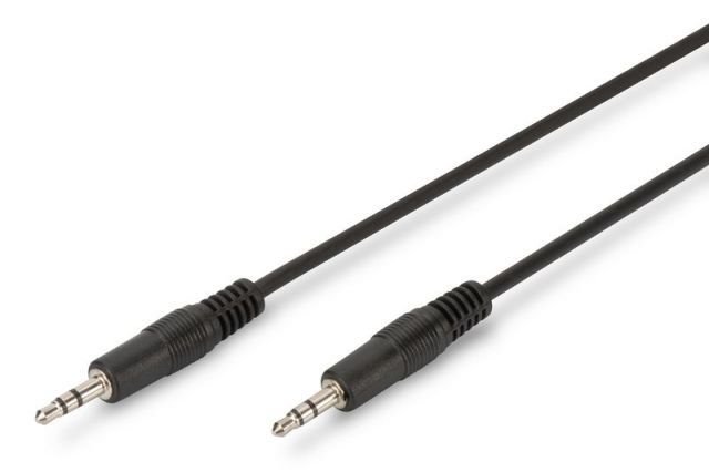 AK-510100-025-S Audio bağlantı kablosu, stereo 3.5mm 2.50m