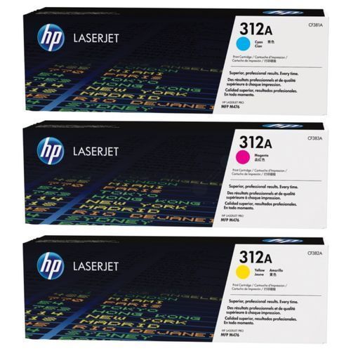CF440AM No 312A 3'lü Paket Kırmızı-Sarı-Mavi Lazer Toner