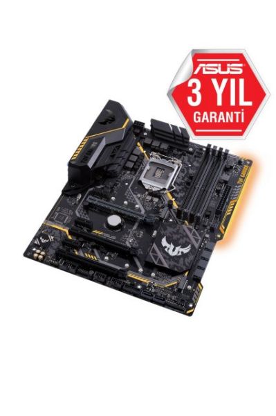 TUF-Z370-PRO-GMNG Intel Z370 1151 DDR4 4000MHz DVI/HDMI Gaming Anakart