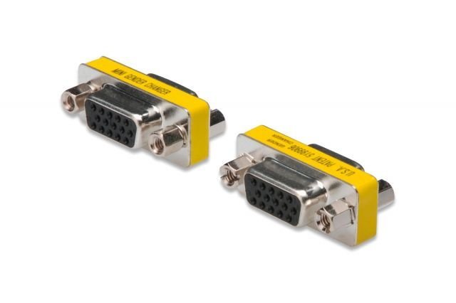 AK-610512-000-I Mini Gender Changer, DB15HD Dişi, DB15HD Dişi