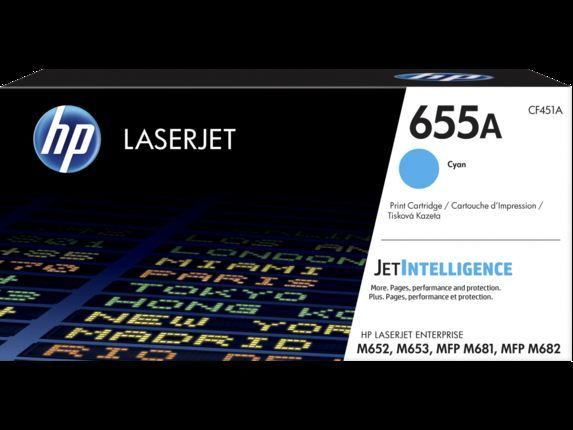 CF451A No 655A Mavi 10500 Sayfa Lazer Toner