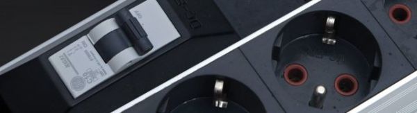 DR-7951-3S 3Lü 1U 19'' Kablolu Priz