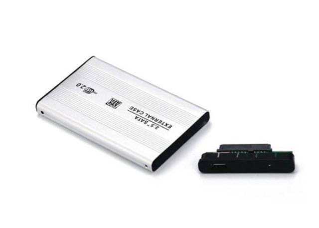 HY-HDC20 2.5'' USB 2.0 SATA HDD Kutusu Silver