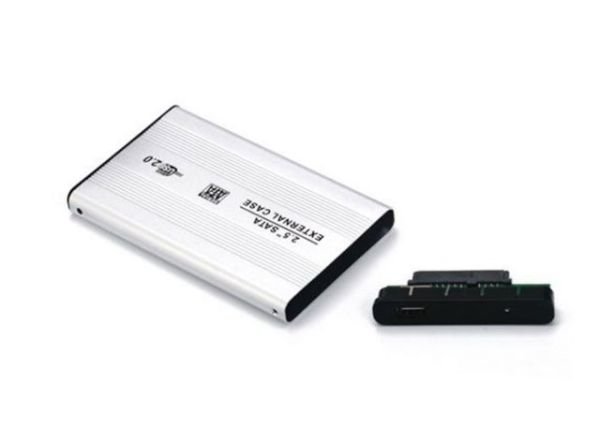 HY-HDC20 2.5'' USB 2.0 SATA HDD Kutusu Silver